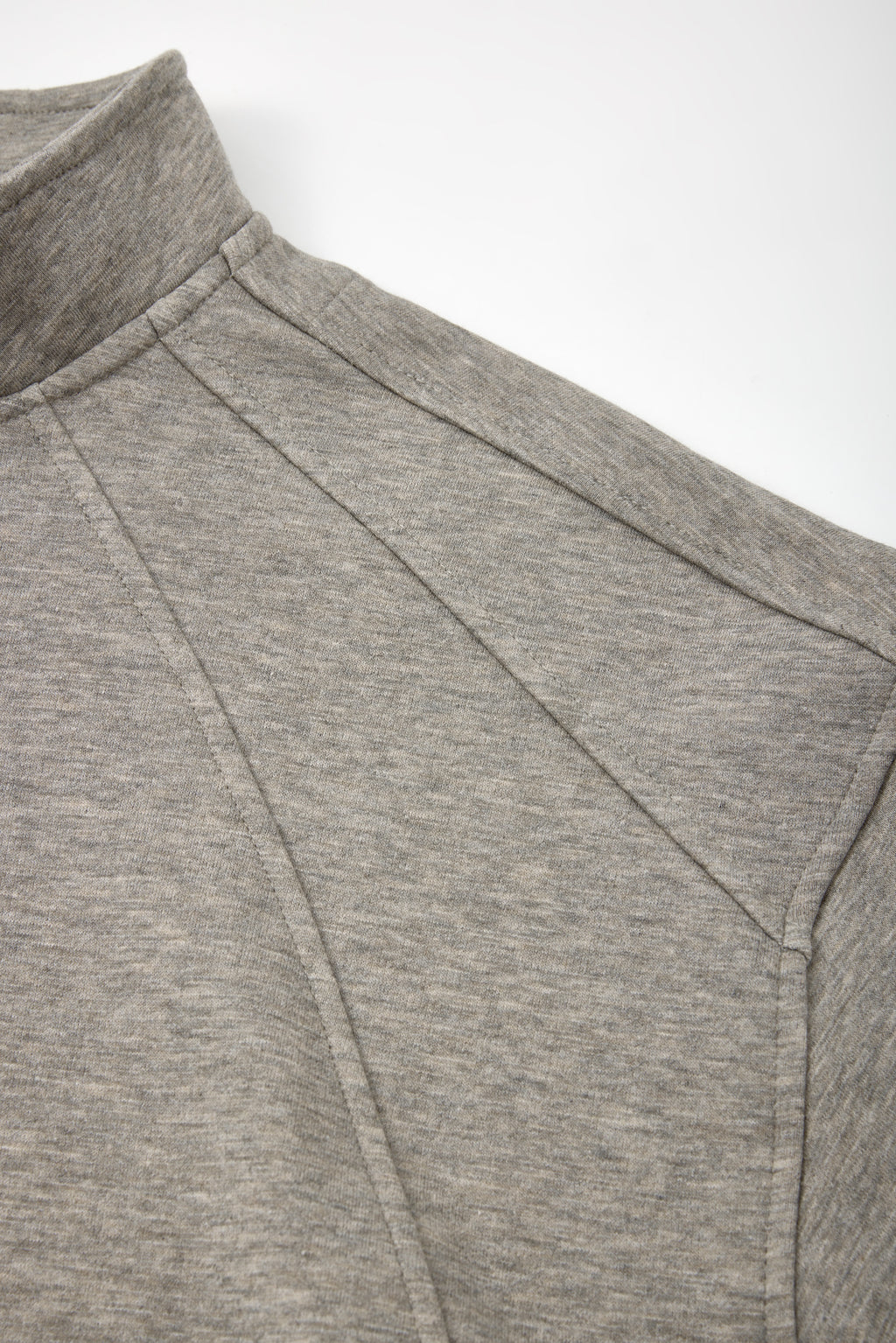 Oversized Half-Zip Sweatshirt Braun | Quarter Zip | Unisex | Streetwear