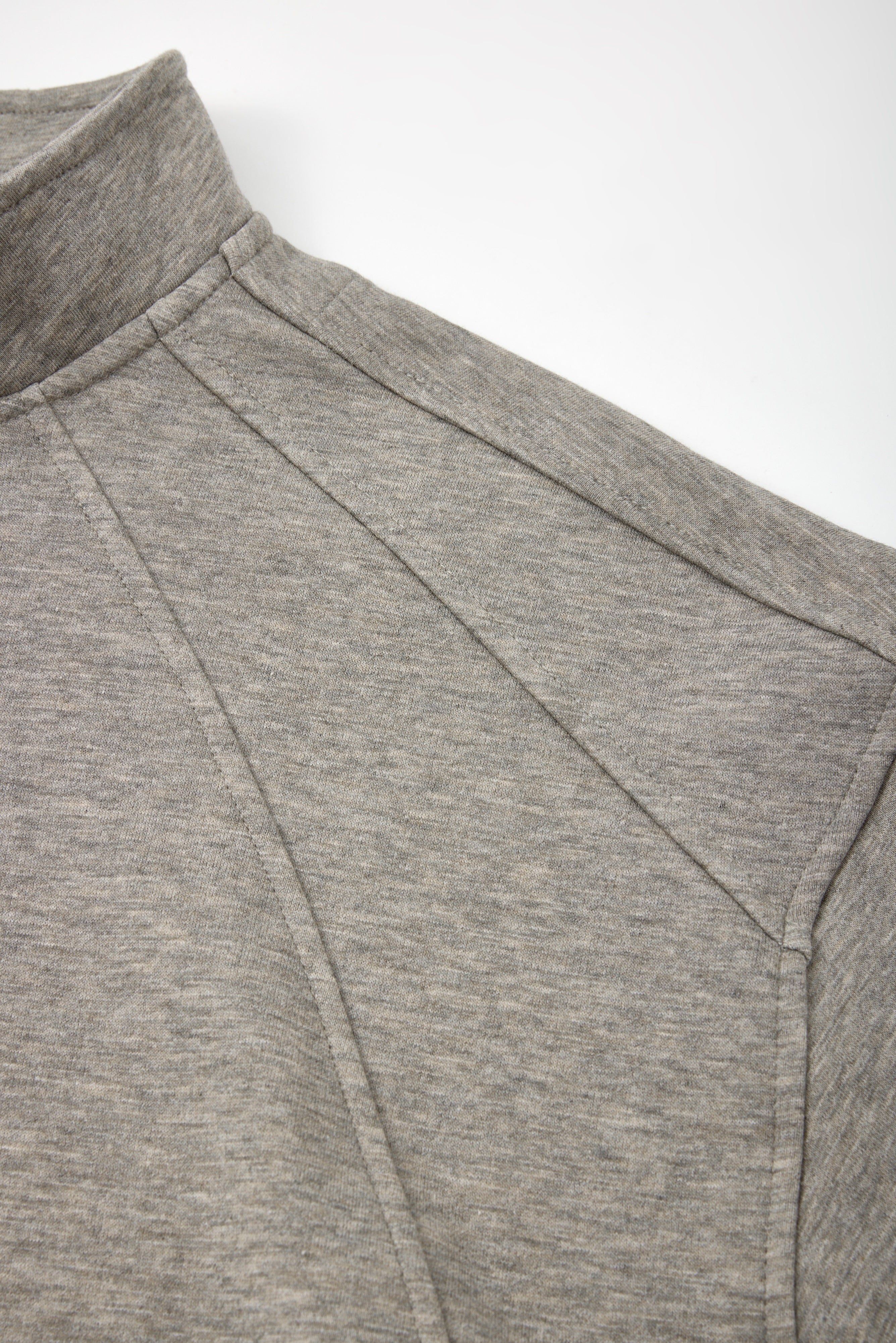 Oversized Half-Zip Sweatshirt Braun | Quarter Zip | Unisex | Streetwear