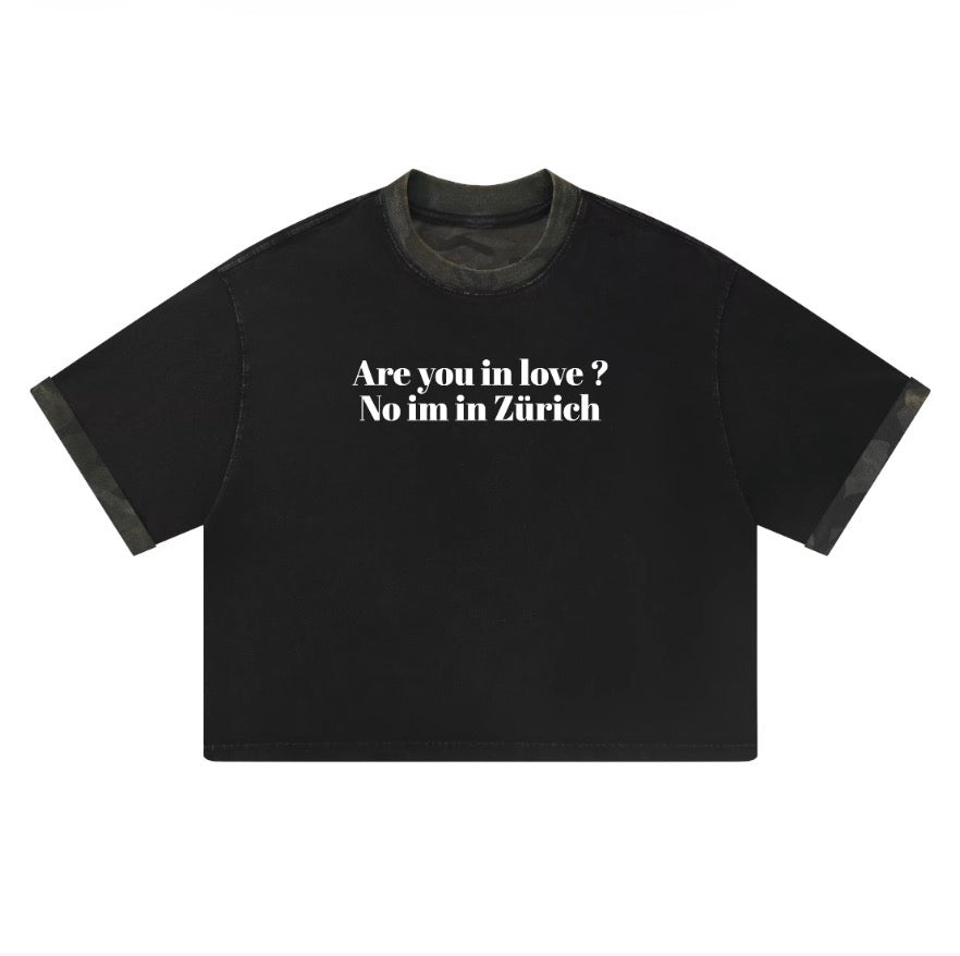 In Zürich Crop Tee's