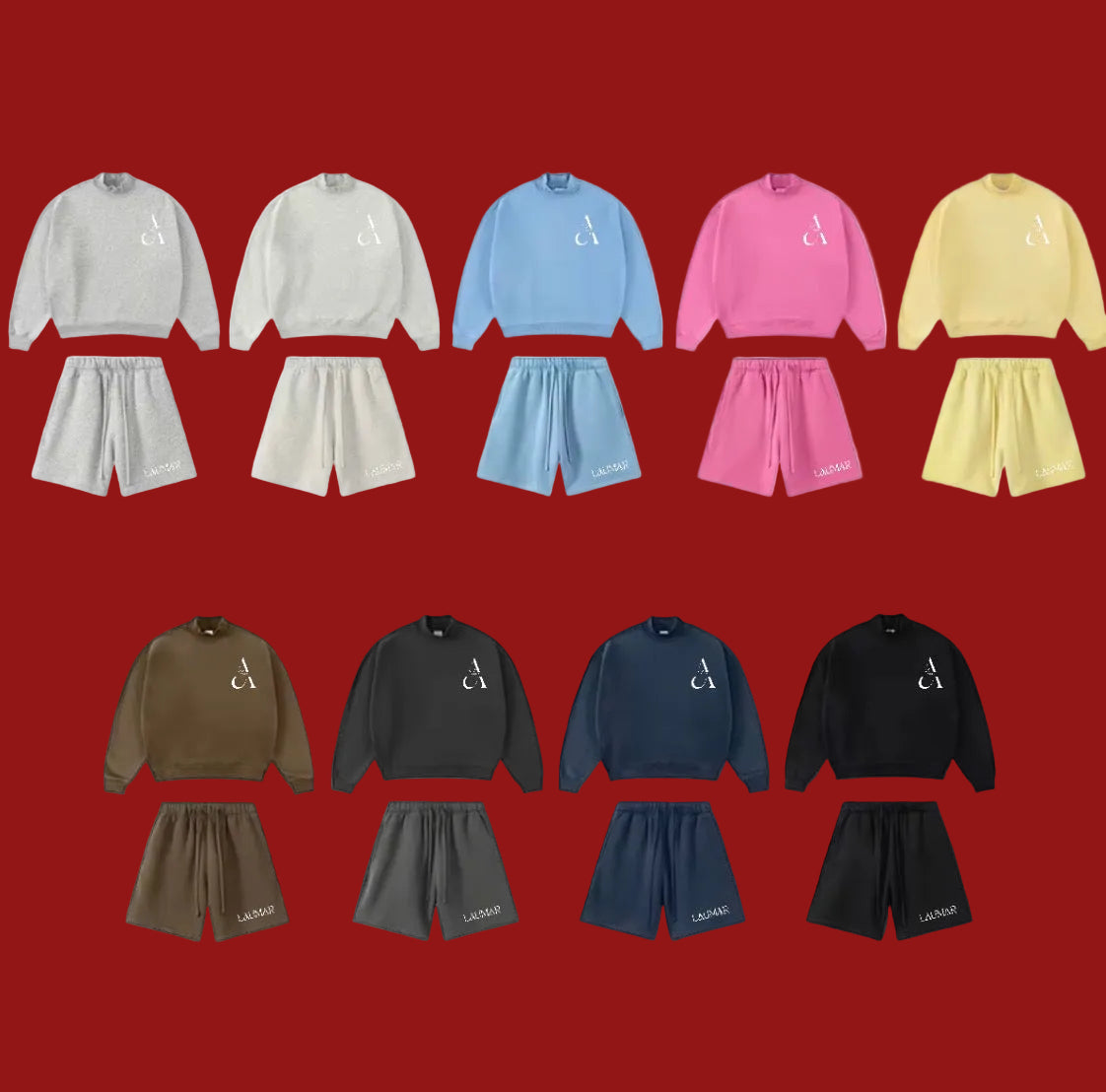 Knit & Shorts Co-ord
